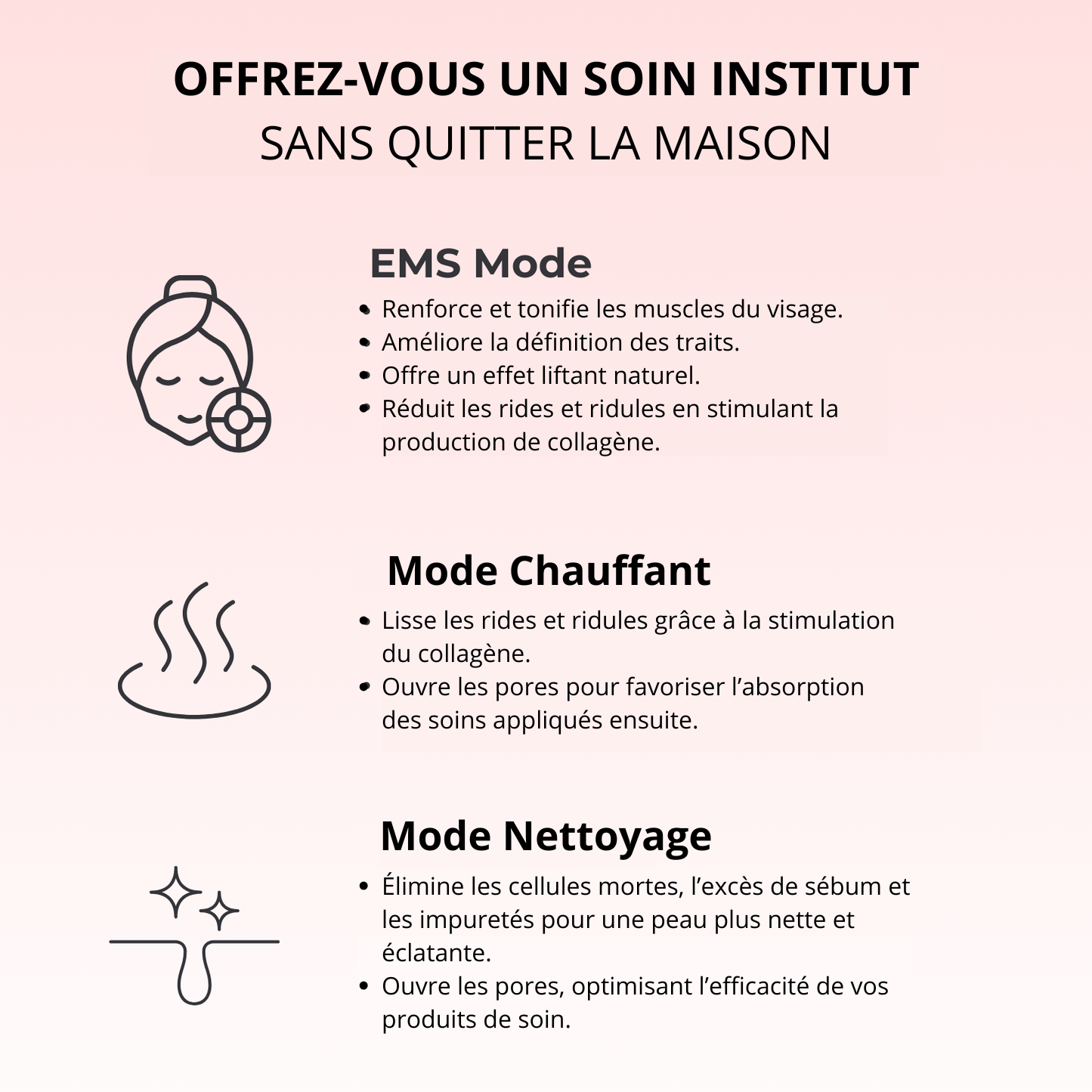 NOVASKIN SCULPTEUR VISAGE LED 7-EN-1