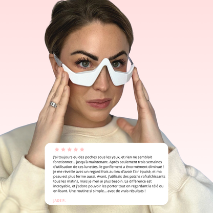 NOVASKIN LUNETTES À LUMIÈRE ROUGE POUR LE CONTOUR DES YEUX