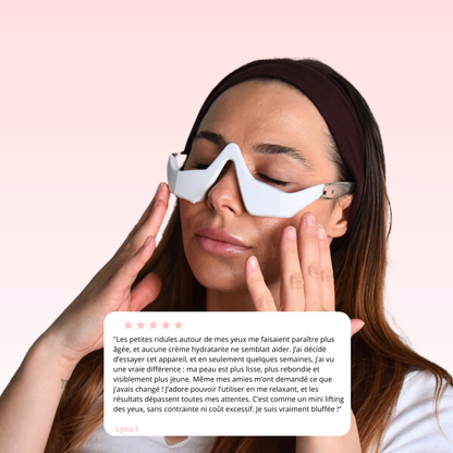 NOVASKIN LUNETTES À LUMIÈRE ROUGE POUR LE CONTOUR DES YEUX