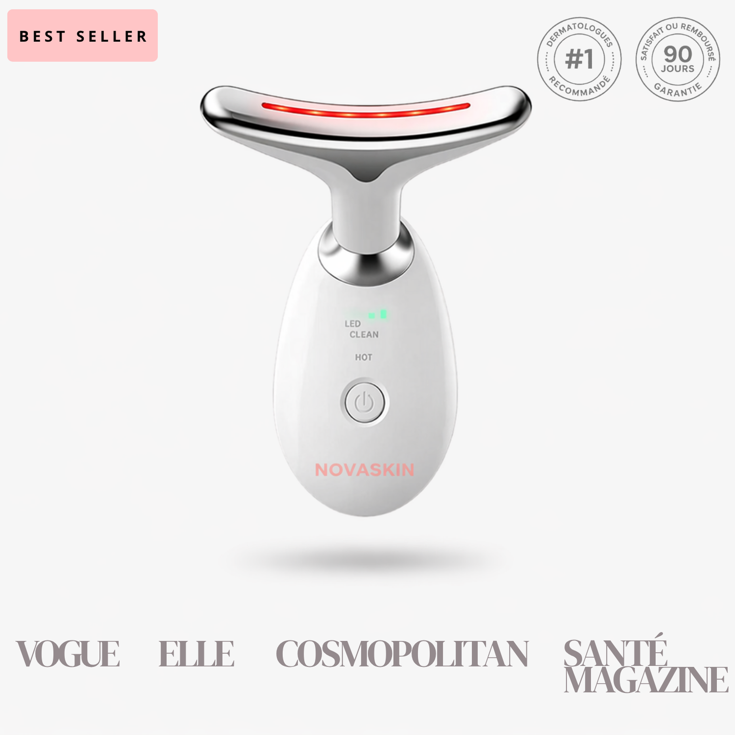 NOVASKIN SCULPTEUR FACIAL LED 7-EN-1