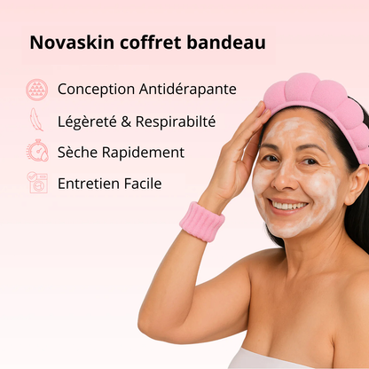Coffret Novaskin Bandeau & Poignets Nuage