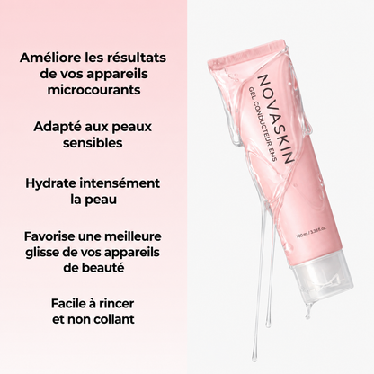 NOVASKIN GEL EMS – ACTIVATION MICROCOURANT POUR LE VISAGE