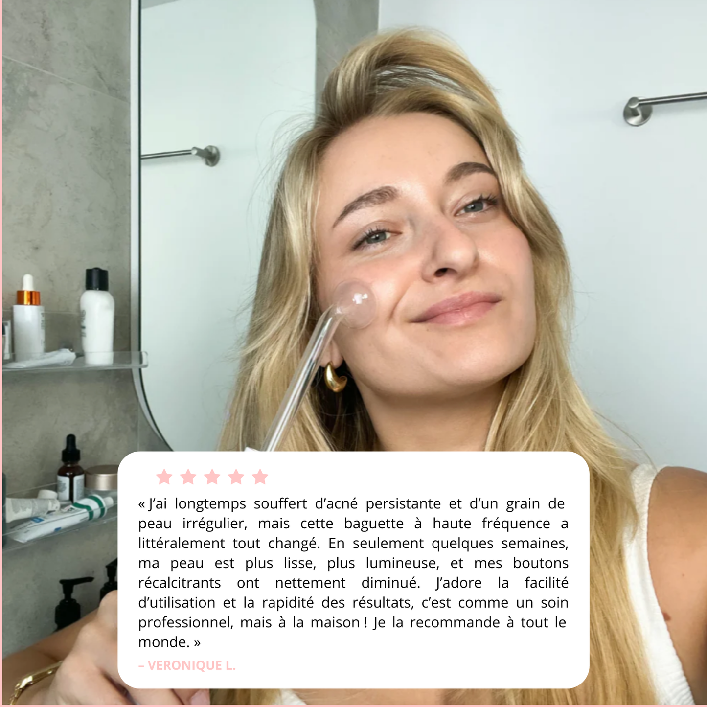 NOVASKIN APPAREIL DE THÉRAPIE VISAGE HAUTE FRÉQUENCE