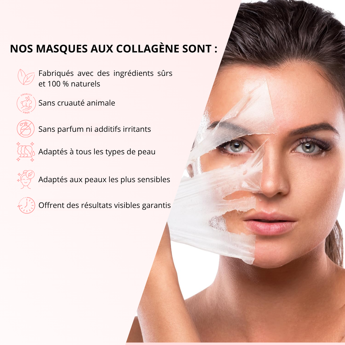 NOVASKIN MASQUE DE NUIT COLLAGÈNE EFFET PEAU DE VERRE – ANTI-ÂGE